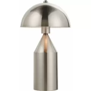 image of Loops - Table Lamp Brushed Nickel Plate 10W LED E27 Complete Bedside Light