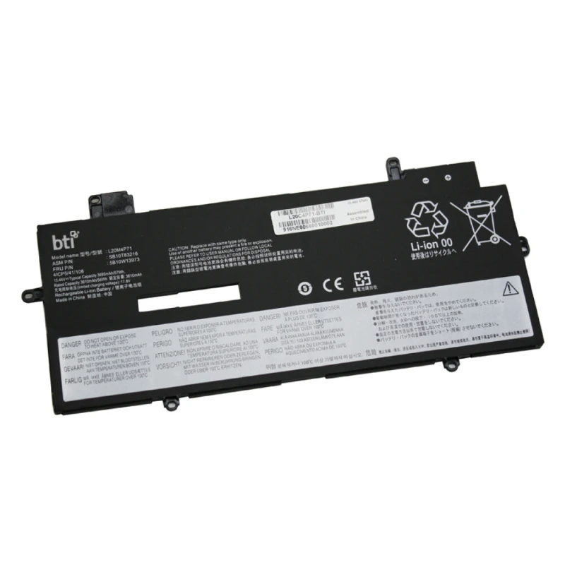 Image of BTI BTI L20M4P71 compatible 57Wh 4-cell battery for Lenovo Thinkpad X1 Carbon G6 G7 G8 G9 G10 G11 L20M4P71-BTI