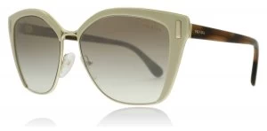 image of Prada PR56TS Sunglasses Light Brown/Pale Gold VHR4O0 57mm