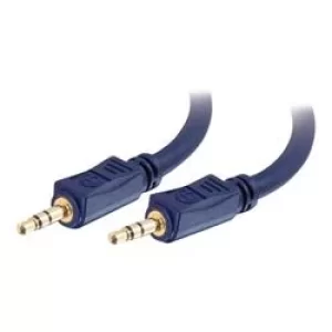 image of C2G 3m Velocity 3.5mm M/M Stereo Audio Cable