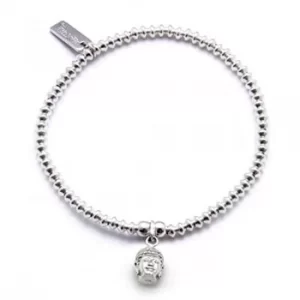 Image of ChloBo Iconic Small Buddha Head Charm Bracelet SBCC602