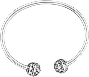 Image of Ladies Thomas Sabo Sterling Silver Bangle AR078-643-11-L