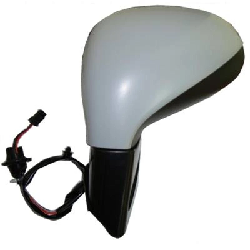 Image of DIEDERICHS 4235224 Wing mirror Right, Complete Mirror, primed, with two plugs Outside Mirror (50)