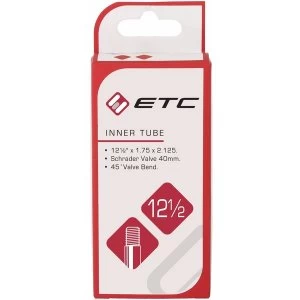 image of ETC Inner Tube 12 1/2 x 1.75-2.1 Schrader