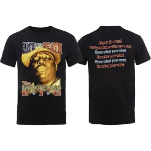Image of Biggie Smalls - Life After Death Unisex X-Large T-Shirt - Black