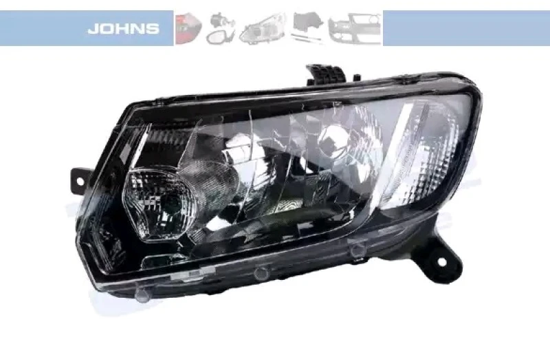 Image of JOHNS 25 22 09 Headlights H4, Left, without motor for headlamp levelling Headlight (259)
