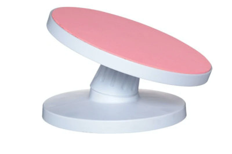 Image of Kitchencraft Tilting Cake Decorating Turntable White