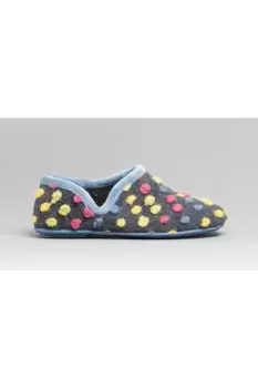 Image of Jade Dotted Full Slippers