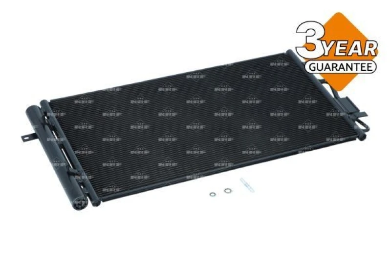 Image of NRF 350696 Condenser EASY FIT with dryer, with gaskets/seals Condenser,air conditioning (448)