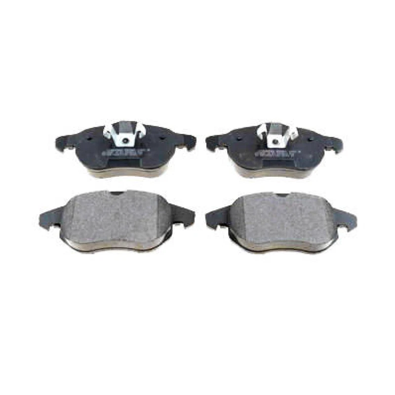 Image of ZIMMERMANN 23402.200.1 Brake pad set Front Axle, prepared for wear warning indicator, Photo corresponds to scope of supply Brake Pad Set,disc brake (