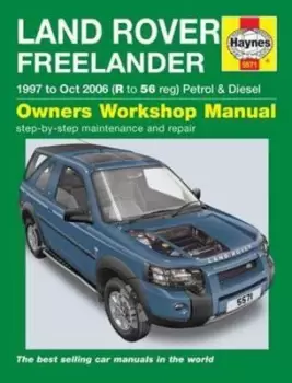 Image of Land Rover Freelander 97-06 owners workshop manual by