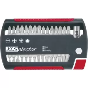 Image of Wiha Wiha 29417 Bit set 31 Piece Slot, Phillips, Pozidriv, Star socket