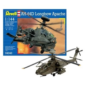 image of AH-64D Longbow Apache 1:144 Revell Model Kit