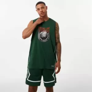 Image of Everlast Basketball Panel Jersey - Green