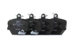 Image of VALEO Brake pad set 302015 Brake pads,Brake pad set, disc brake SMART,FORTWO Coupe (451),CITY-COUPE (450),FORTWO Cabrio (451),CABRIO (450)