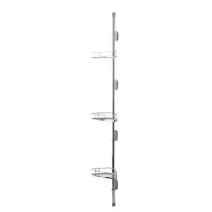 Image of Croydex Steel Chrome Effect Storage Basket