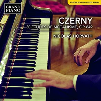 Image of Nicolas Horvath - Czerny: 30 Études De Mécanisme, Op. 849 CD