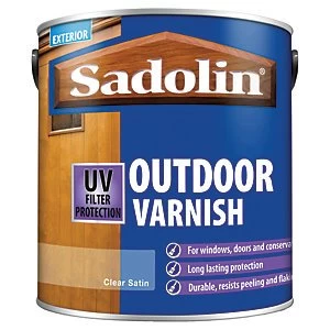 Image of Sadolin Outdoor Varnish Satin 2.5L