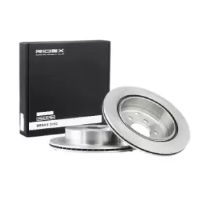 Image of RIDEX Brake disc Rear Axle 82B0515 Brake rotor,Brake discs NISSAN,NP300 Navara Pickup (D40),Pathfinder III (R51)