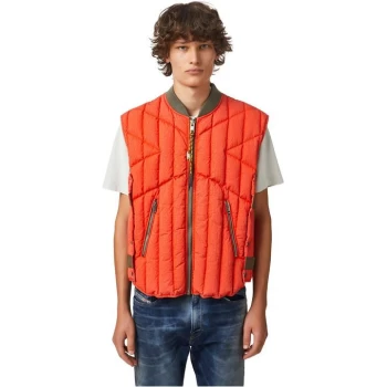 Image of Diesel J-Haw Gilet - Orange 3BI
