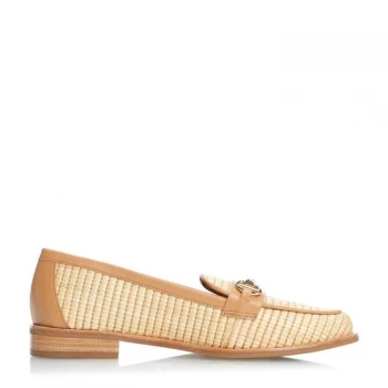 image of Dune London Glossi Loafers - Natural740