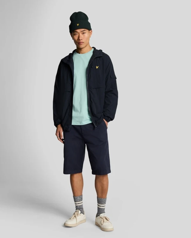 Image of Lyle & Scott Mens Chino Shorts in Dark Navy
