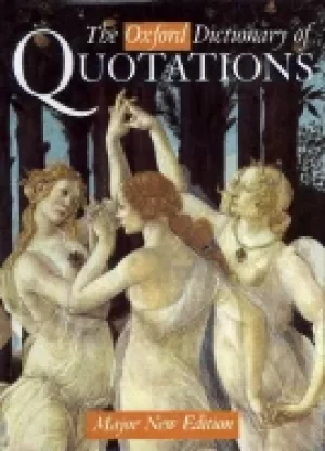Image of oxford dictionary of quotations