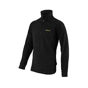 Stanley Memphis 1/4 Zip Fleece Black XL