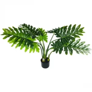 Artificial Philodendron Tree With Short Stem 95cm