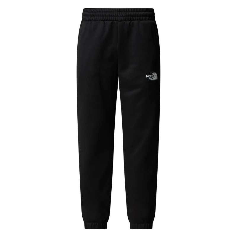 Image of The North Face Unisex Kids Reaxion Summit Navy Closed Hem Fleece Joggers TNF Black JK3 unisex XL