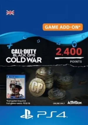 Image of Call of Duty Black Ops Cold War 2400 Points PS4