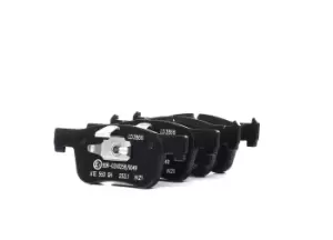 Image of ATE Brake pad set BMW 13.0470-3866.2 34106884243,34116850568,34116874331