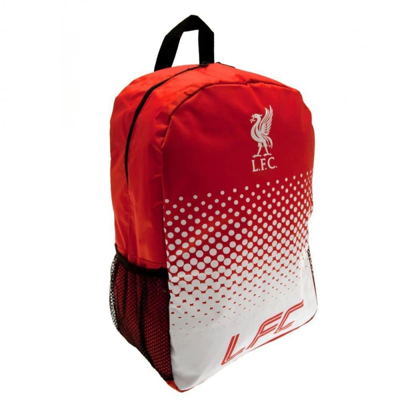 Image of Liverpool FC Mens Fade Design Backpack in Red Red Male One Size