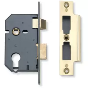 Image of Yale 3200 Security Sashcase 3'' - Polished Brass - Brass