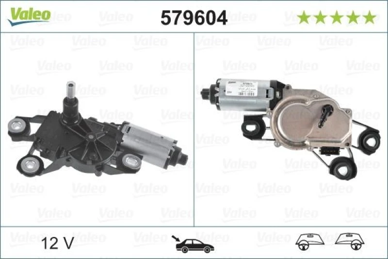 Image of Wiper motor VALEO 579604