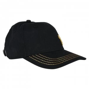 Image of True Religion Metallic Logo Cap - Black/Gold