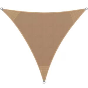 Image of Sun Sail HDPE Triangle Sand 5x5x5m