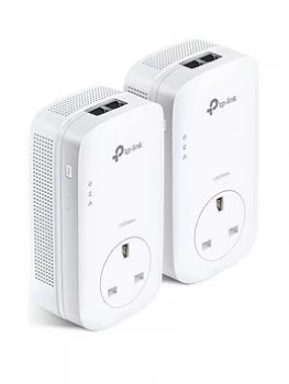 image of Tp Link 2000Mbps Gigabit Gaming Powerline With Passthrough ; 3 Ports, Tl-Pa9020P Kit