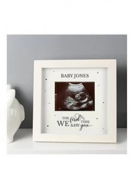 Image of Personalised Baby Scan Photo Frame, One Colour