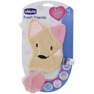 image of Chicco Fresh Friends Teether Color Pink