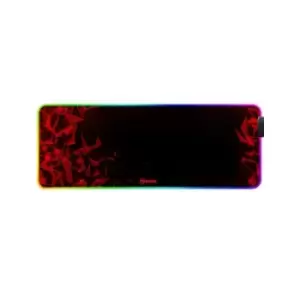 image of Marvo MG011 Gaming Mouse Pad with 4-port USB Hub and 11 RGB Effects XL 800x300x4mm USB Connection Soft Microfiber Surface for speed and control with N