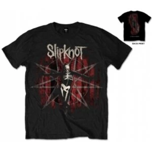 Image of Slipknot The Gray Chapter Star Mens Blk T Shirt: Large