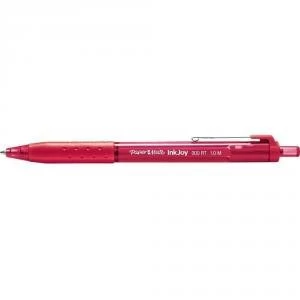 image of Paper Mate InkJoy 300 Retractable Ball Pen 1.0mm Tip RD Pack 12