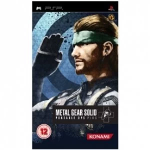Image of Metal Gear Solid Portable Ops Plus PSP Game