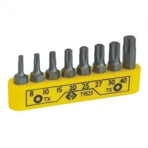 Image of C.K Tools Torx Screwdriver Bit Set 8 Piece
