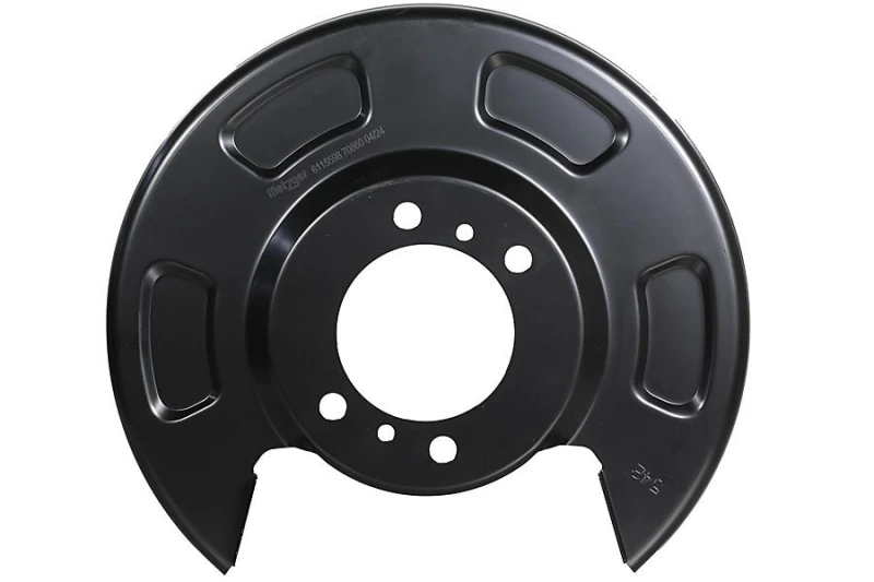 Image of Brake disc backing plate METZGER 6115598