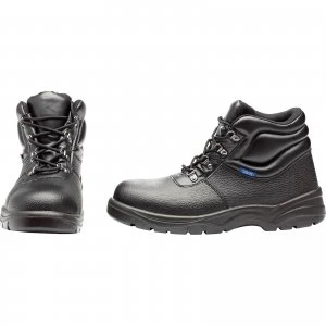 Image of Draper Mens Chukka Style Safety Boots Black Size 10