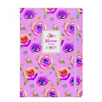 Image of Pukka Pad Blossom Notebook Pack of 3 8649AST-BLO