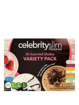 image of Celebrity Slim 20 Shake Variety Pack