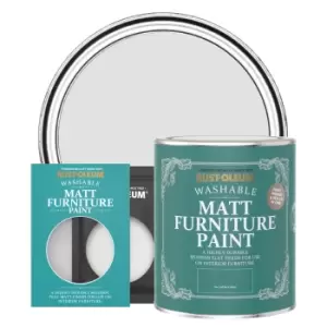 Image of Rust-Oleum Matt Furniture & Trim Paint - LIBRARY GREY - 750ml